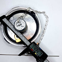 Fuel Cap Aluminum 4" -8 NPSM Locking Full Function Vented & Chain Diesel Only