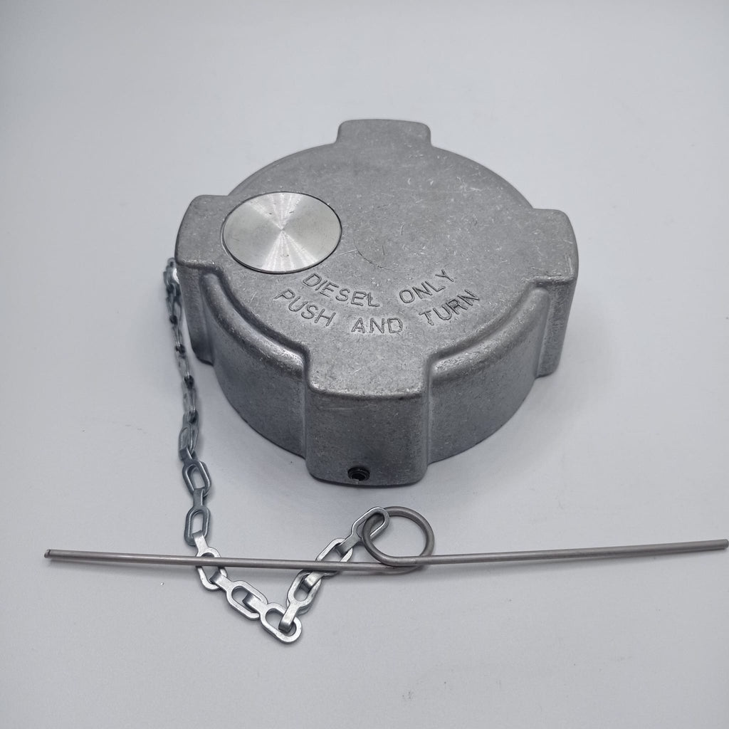 03-37017-00 Diesel Fuel Cap Non-Locking Non-Vented 1/4 Turn & Chain Replacement