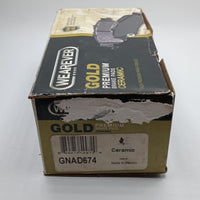 GNAD674 Rear Ceramic Brake Pads for Crown Victoria Town Car Grand Marquis 96-02