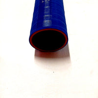 Silicone Hose Straight 2" x 36" ID Per Inch Blue & Red ID 2" OD 2.37" 4 Ply NEW