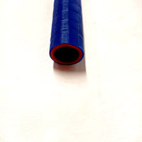 Silicone Hose Straight 7/8" ID x 36" Radiator Coolant Blue Red OD 1.25 4 Ply NEW