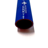 Silicone Hose Straight 2.25" ID x 36" Radiator Cool Blue Red OD 2.62" 4 Ply NEW
