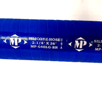 Silicone Hose Straight 2.25" ID x 36" Radiator Cool Blue Red OD 2.62" 4 Ply NEW