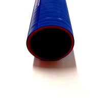 Silicone Hose Straight 2 7/8" ID x 36" Radiator Cool Blue Red OD 3.25" 4 Ply NEW