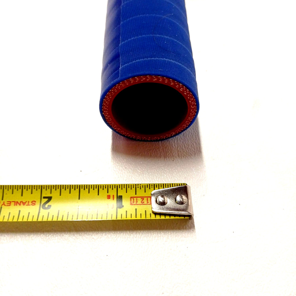 Silicone Hose Straight 2 7/8" ID x 36" Radiator Cool Blue Red OD 3.25" 4 Ply NEW