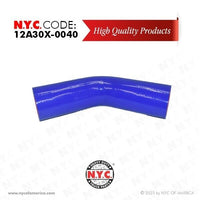 6141-0250 Coolant Hose Connector Silicone Elbow 45° 6" x 2.5" Replacement NEW