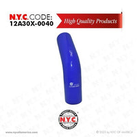 6141-0250 Coolant Hose Connector Silicone Elbow 45° 6" x 2.5" Replacement NEW