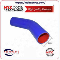 6141-0250 Coolant Hose Connector Silicone Elbow 45° 6" x 2.5" Replacement NEW