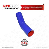 6141-0250 Coolant Hose Connector Silicone Elbow 45° 6" x 2.5" Replacement NEW