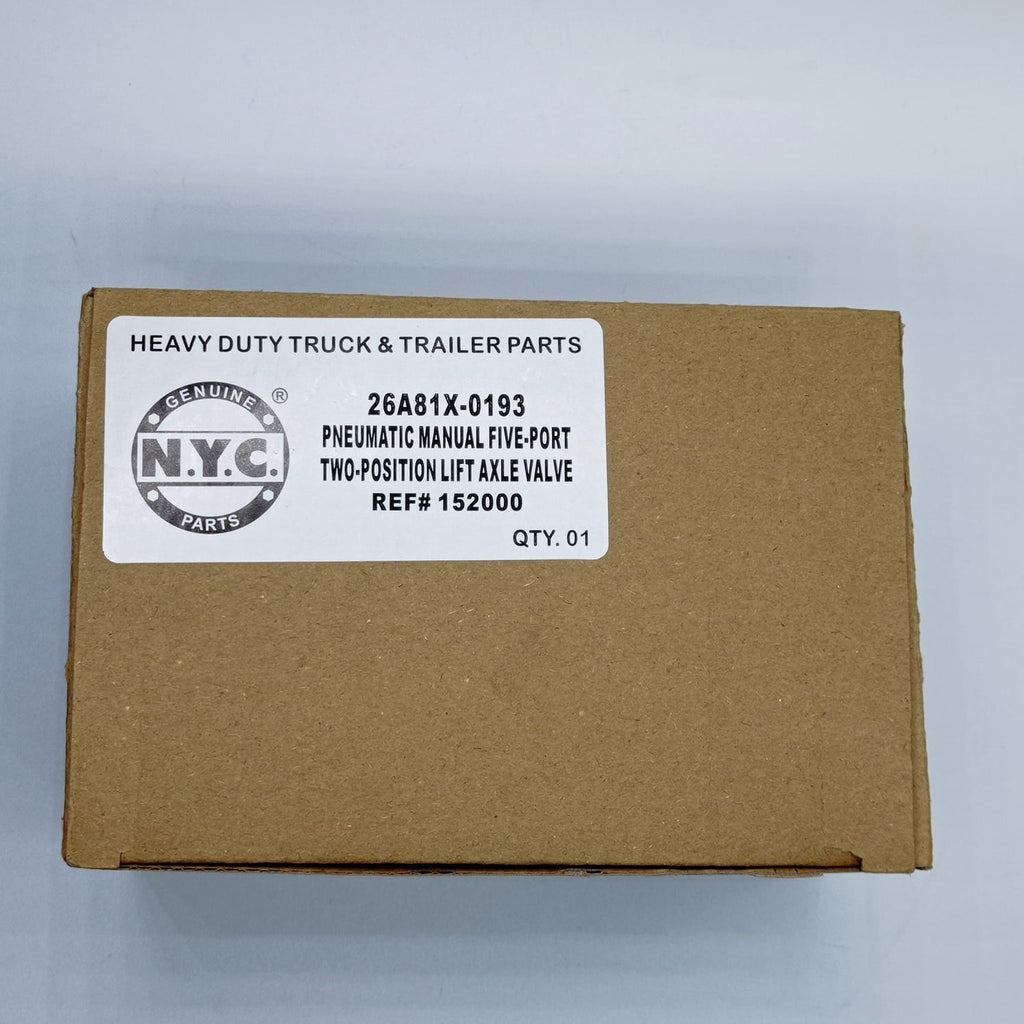 152000 Control Valve Pneumatic Manual Five-Port Two Position Lift Axle ...