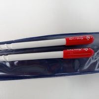 2 Thread Antennas 24" Superflex Tunable White Fiberglass Cb Antenna NEW