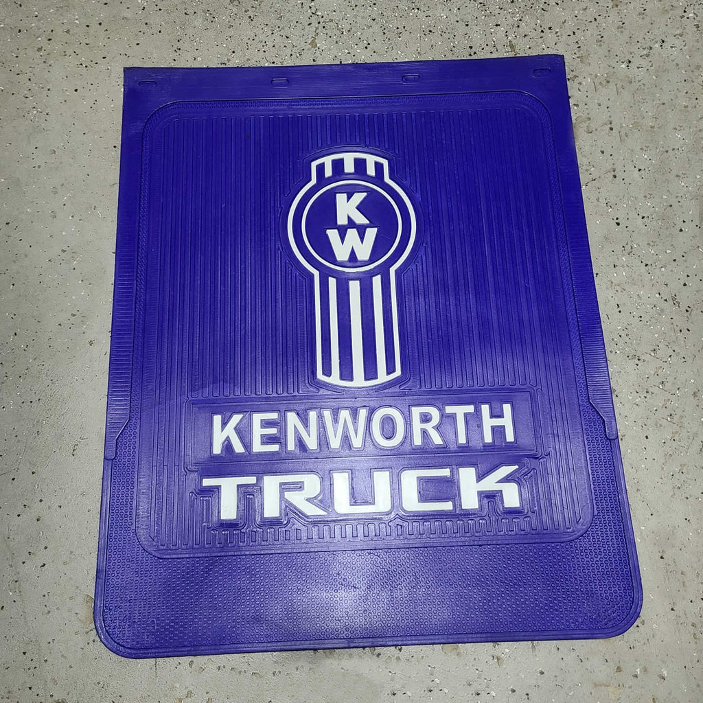 Heavy Duty Rubber (Pair) Blue Mud Flaps Set KW 24x30 MF2-9742 (2 pcs) NEW