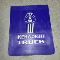 Heavy Duty Rubber (Pair) Blue Mud Flaps Set KW 24x30 MF2-9742 (2 pcs) NEW