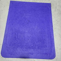 Heavy Duty Rubber (Pair) Blue Mud Flaps Set KW 24x30 MF2-9742 (2 pcs) NEW