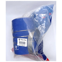 Intercooler Silicone Hose 4" X 6" BLUE 3 RINGS for International Replacement NEW