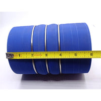 Intercooler Silicone Hose 4" X 6" BLUE 3 RINGS for International Replacement NEW