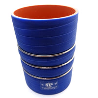 Intercooler Silicone Hose 4" X 6" BLUE 3 RINGS for International Replacement NEW