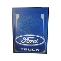 2 Heavy Truck Rubber Mud Flaps Blue for F450 F550 F600 F8000