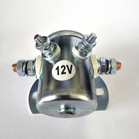 Starter Solenoid Switch 12V 85Amp 4 Pole Ground Heavy Duty Fits Tractor D10 D12