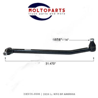 1412479000 346-521 Drag Link 31.470In C To C Freightliner 23E01X-0004