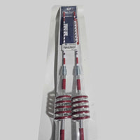 Antenna Double Red Color Spiral-Flex Non Functional 35" 2 Pcs Trucks