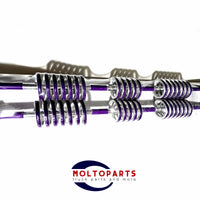 Antenna Triple Purple Color Spiral-Flex Non-Functional 41" 2 Pcs Trucks