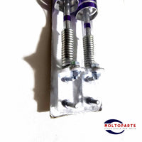 Antenna Double Purple Color Spiral-Flex Non-Functional 28" 2 Pcs Trucks