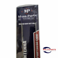 Antenna Double Purple Color Spiral-Flex Non-Functional 28" 2 Pcs Trucks