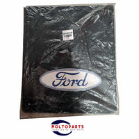 2 Heavy Truck Rubber M/Flap Floor Mats 24x30 Blue/White for F450 F550 F600 F8000