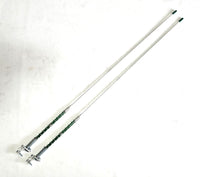 Green Whip Antenna Stainless Steel 48 inches with Support for Truck Non-tunable