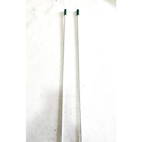 Green Whip Antenna Stainless Steel 48 inches with Support for Truck Non-tunable