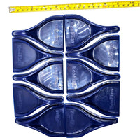 EcoFins 80-Unit Kit Vortex Generators for Fuel Saving in Trucks and Semi-Trailers