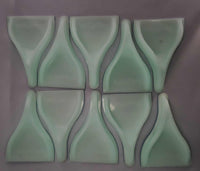 EcoFins 80-Unit Kit Vortex Generators for Fuel Saving in Trucks and Semi-Trailers