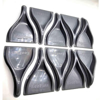 EcoFins 80-Unit Kit Vortex Generators for Fuel Saving in Trucks and Semi-Trailers