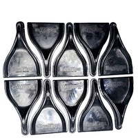 EcoFins 80-Unit Kit Vortex Generators for Fuel Saving in Trucks and Semi-Trailers