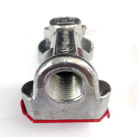 2x 12-008 Gland Hand Emergency Straight Mount Red, 1/2" Female Pipe Thread