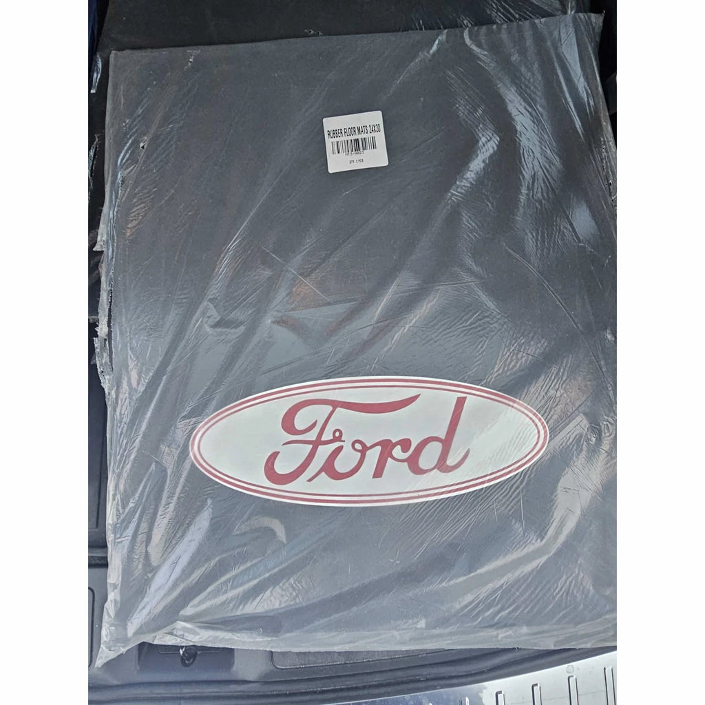 Rubber Mud Flaps Floor Mats 24x30 Black FORD for F450 F550 F600 F8000 2 Units