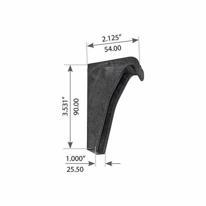 A1713788000 HLK2139 Bracket Hook Latch Replac for Freightliner F317171 2 Pcs