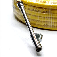 Air Hose Kit for Tire Inflator with 50' Long 1/4" Hose Gladhand 300 PSI