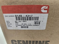 Cummins 0140-4317 Genuine Element Air Cleaner Primary Heavy Duty Filter
