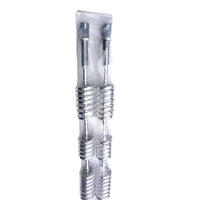 Antenna Triple Chrome Color Spiral-Flex Non-Tunable 41" 2 Pcs
