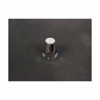 Chrome Tread-On Lug Nut Cover with Flange ABS 33mm FORTPRO 10 Pack