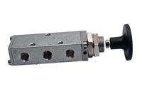 320121 320175 Four-Way Push/Pull Valve (5) 1/4"-18 FPT Ports 2 Position Replac.