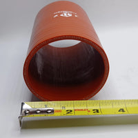 EIH-1987 45MD29B 3X6" Hose Silicone Straight Red & Red Hose I.D: 3''In Replac.