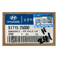 51715 25000 Steering Knuckle FRONT AXLE LH for Hyundai Accent 1999-2006 OEM
