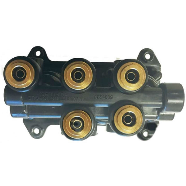 800257 065523 Brake Hand Dash Valve MV-3® w/ Quick Connectors Ports 3 ...