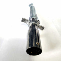 4-Way Die-Cast Zinc Trailer Connector Plug with Cable Spring