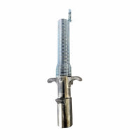 4-Way Die-Cast Zinc Trailer Connector Plug with Cable Spring