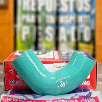 21000108 Elbow Silicone Hose Mack MP8 Thermostat Outlet 2-1/4"x11" Replacement