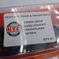 6808800160 Hood Latch Kit for 94 to 05 Freightliner Fl 60 Fl70 Fl80 Replacement New